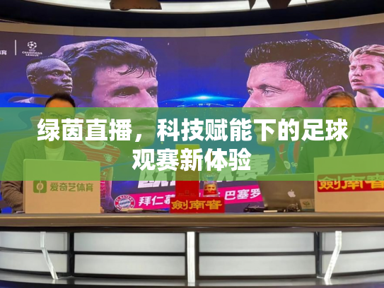 绿茵直播，科技赋能下的足球观赛新体验