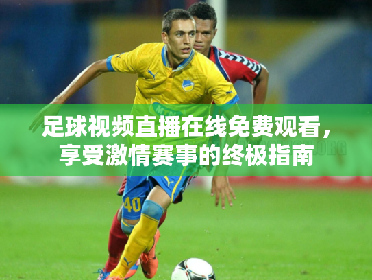 足球视频直播在线免费观看，享受激情赛事的终极指南