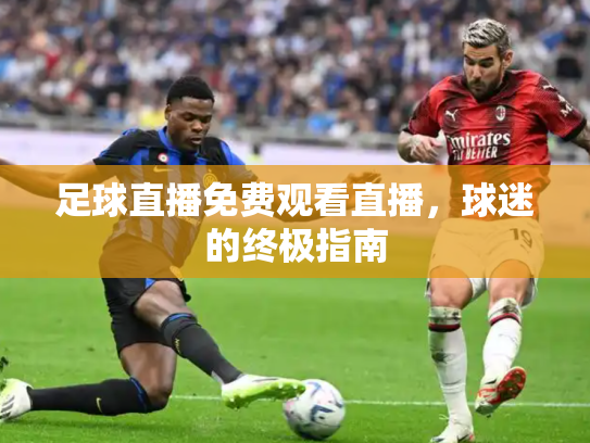 足球直播免费观看直播，球迷的终极指南