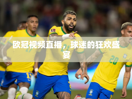 欧冠视频直播，球迷的狂欢盛宴