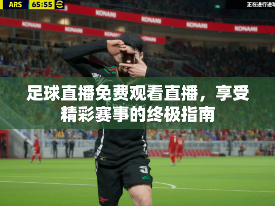 足球直播免费观看直播，享受精彩赛事的终极指南