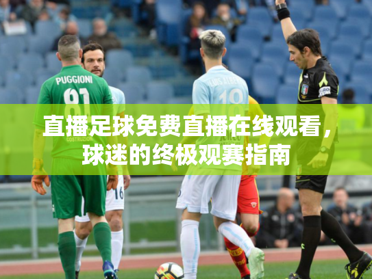 直播足球免费直播在线观看，球迷的终极观赛指南