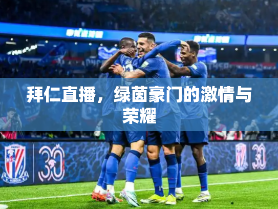 拜仁直播，绿茵豪门的激情与荣耀