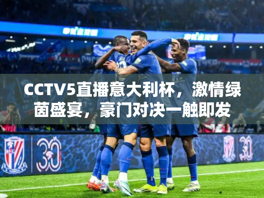 CCTV5直播意大利杯，激情绿茵盛宴，豪门对决一触即发