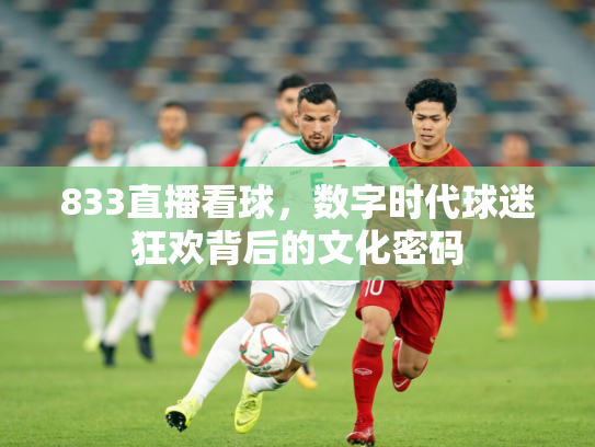 833直播看球，数字时代球迷狂欢背后的文化密码
