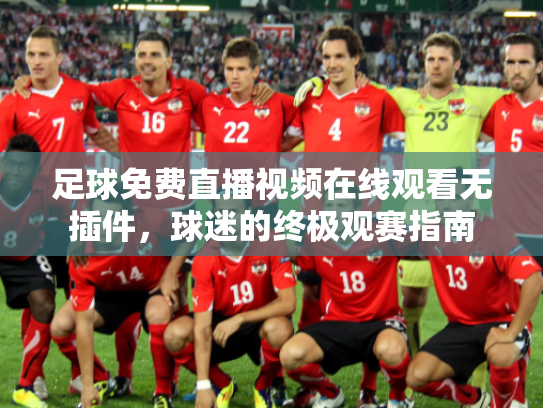 足球免费直播视频在线观看无插件，球迷的终极观赛指南