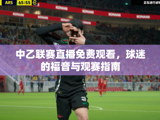 中乙联赛直播免费观看，球迷的福音与观赛指南