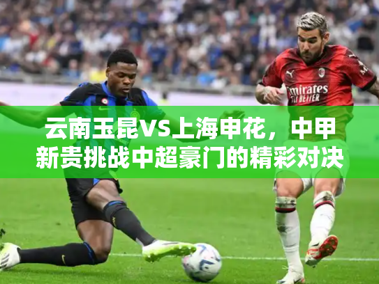 云南玉昆VS上海申花，中甲新贵挑战中超豪门的精彩对决