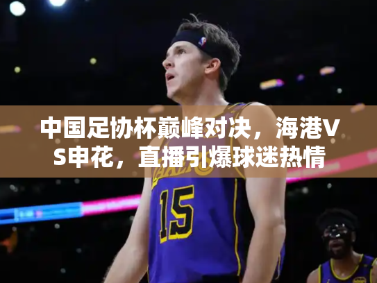 中国足协杯巅峰对决，海港VS申花，直播引爆球迷热情
