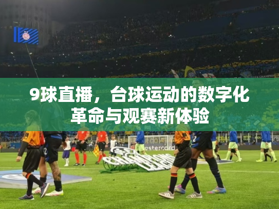 9球直播，台球运动的数字化革命与观赛新体验
