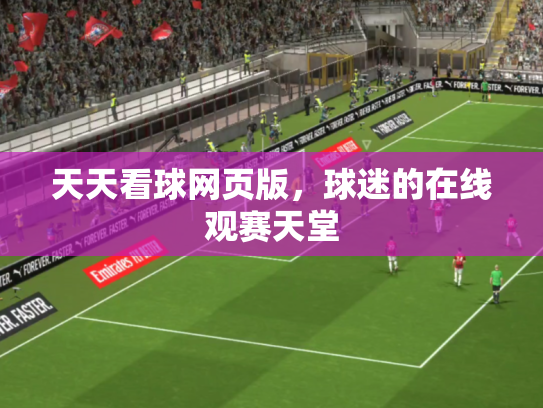 天天看球网页版，球迷的在线观赛天堂