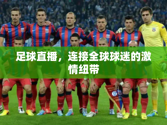 足球直播，连接全球球迷的激情纽带