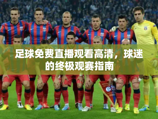 足球免费直播观看高清，球迷的终极观赛指南