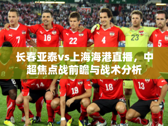 长春亚泰vs上海海港直播，中超焦点战前瞻与战术分析