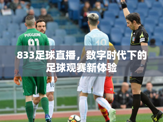 833足球直播，数字时代下的足球观赛新体验