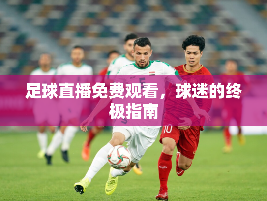 足球直播免费观看，球迷的终极指南