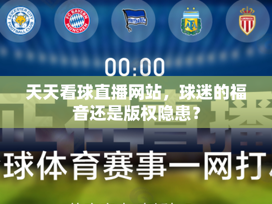 天天看球直播网站，球迷的福音还是版权隐患？