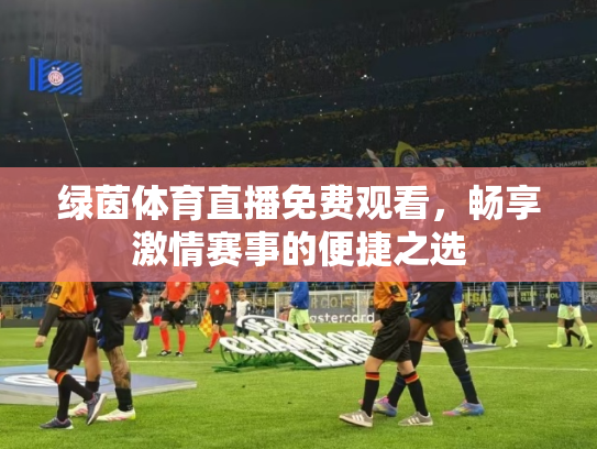绿茵体育直播免费观看，畅享激情赛事的便捷之选