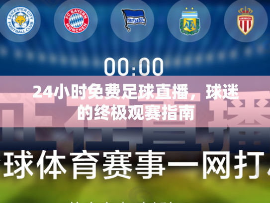 24小时免费足球直播，球迷的终极观赛指南