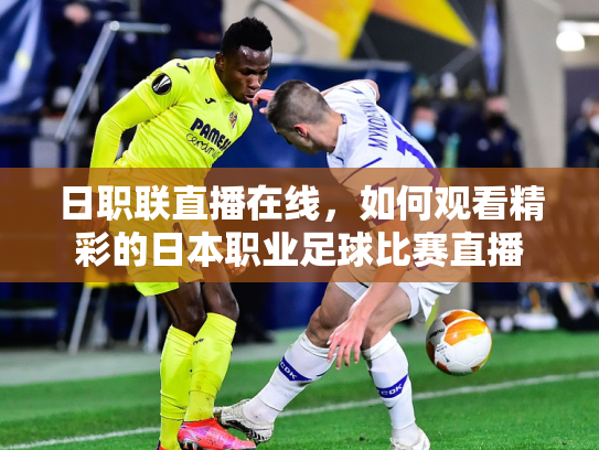 日职联直播在线，如何观看精彩的日本职业足球比赛直播