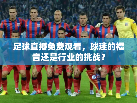 足球直播免费观看，球迷的福音还是行业的挑战？