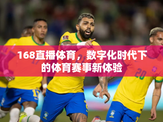 168直播体育，数字化时代下的体育赛事新体验