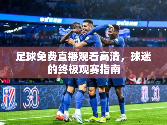 足球免费直播观看高清，球迷的终极观赛指南