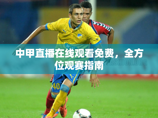 中甲直播在线观看免费，全方位观赛指南