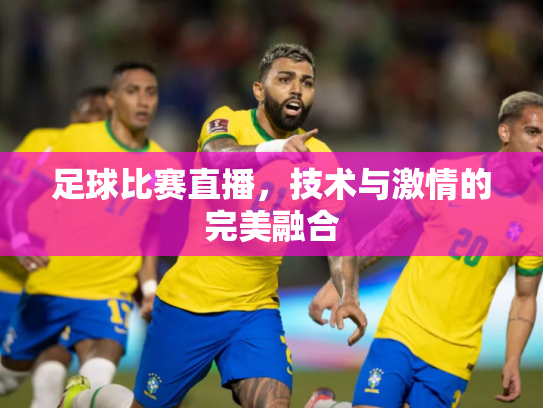 足球比赛直播，技术与激情的完美融合