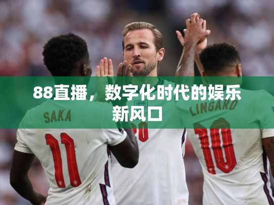 88直播，数字化时代的娱乐新风口