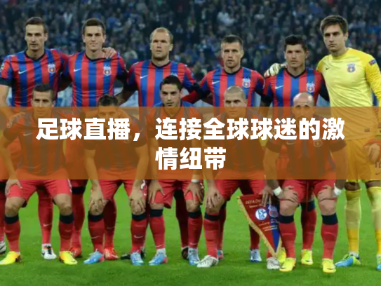 足球直播，连接全球球迷的激情纽带