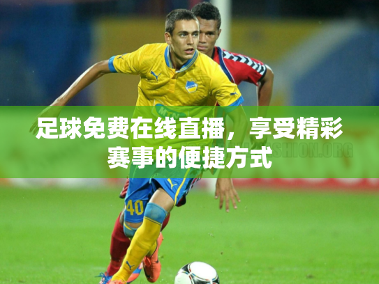足球免费在线直播，享受精彩赛事的便捷方式