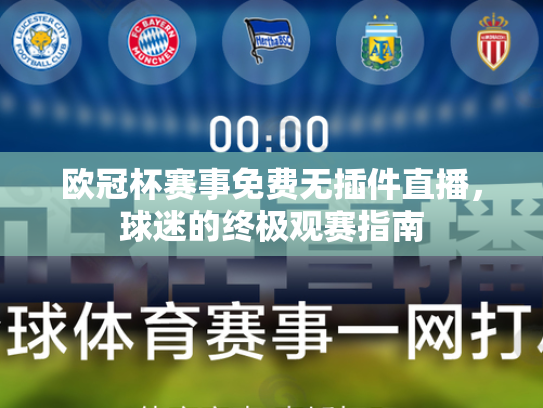 欧冠杯赛事免费无插件直播，球迷的终极观赛指南