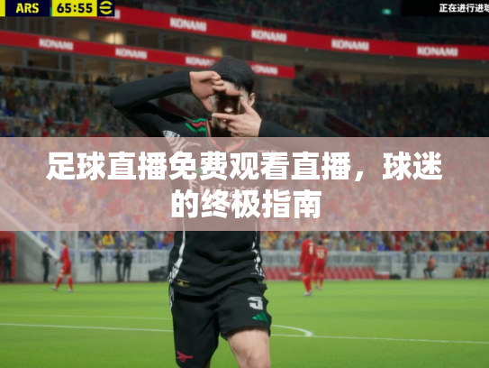 足球直播免费观看直播，球迷的终极指南