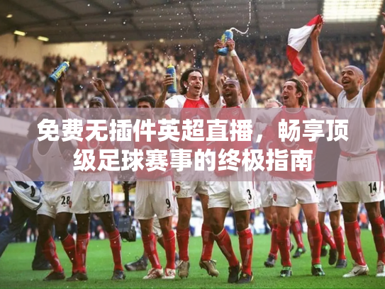 免费无插件英超直播，畅享顶级足球赛事的终极指南