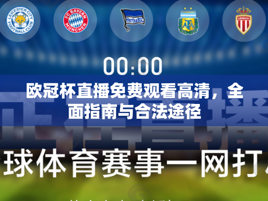 欧冠杯直播免费观看高清，全面指南与合法途径