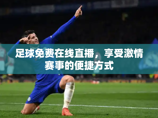 足球免费在线直播，享受激情赛事的便捷方式
