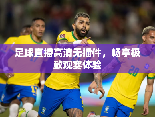 足球直播高清无插件，畅享极致观赛体验