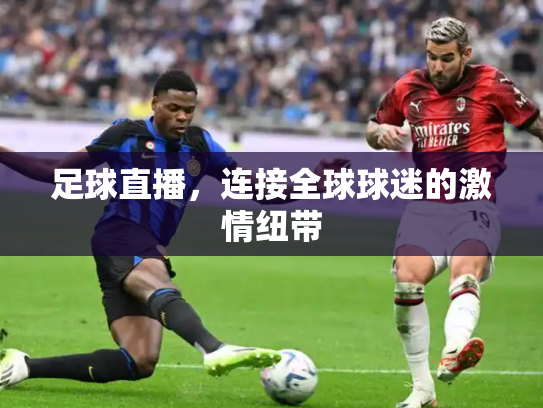 足球直播，连接全球球迷的激情纽带
